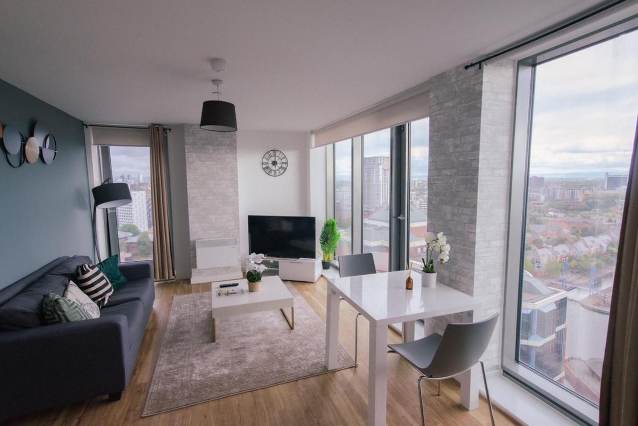 Hallsphere - Stunning Apartment Salford Quays Manchester Luaran gambar